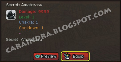 Claim SECRET Amaterasu