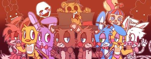 Fnaf 1 2 Tüm Karakterler