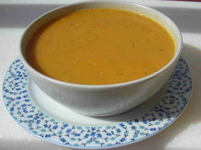 mercimek corbası
