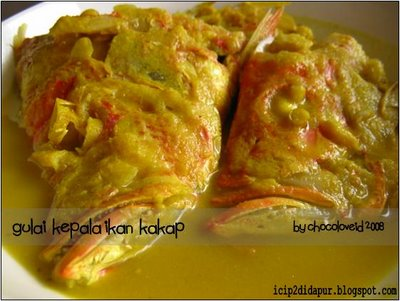 Gulai Kepala Ikan Kakap