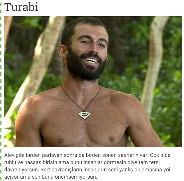 Hangi Survivor Karakterisin