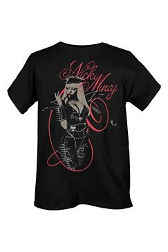 Nicki Minaj Nail Check Shirt