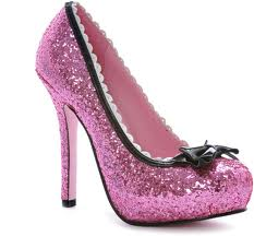 pink shoes