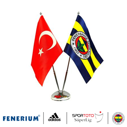 Fenerbahçe 2 'li Masa Bayrağı  ( ERKEK & KADIN )