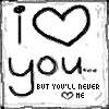 I love you