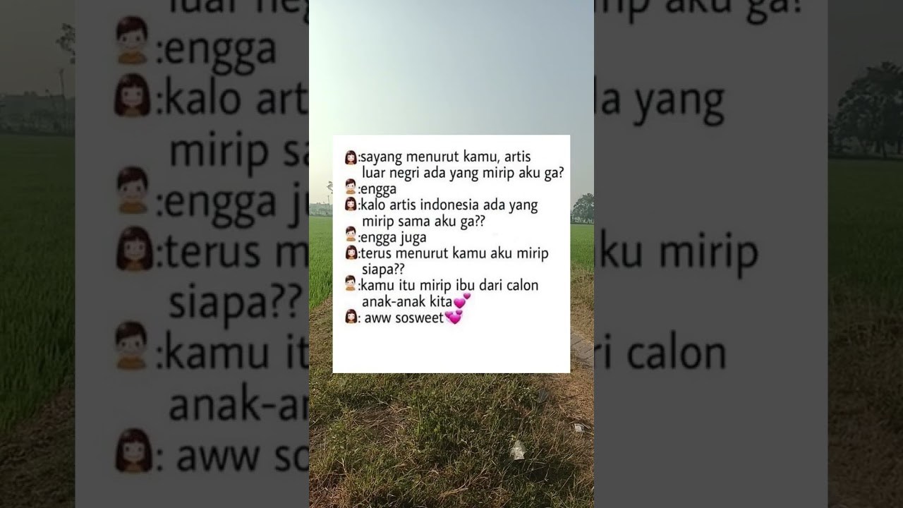 Mirip siapa kamu