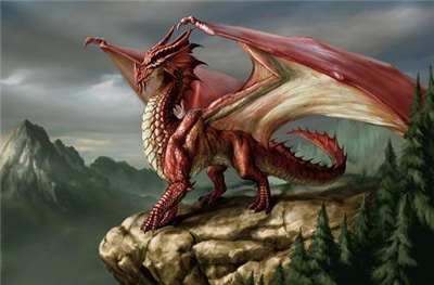 adult red dragon