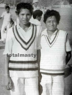 Rare Image of Sachin Tendulkar
