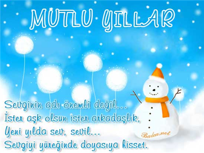 Yeni Yılınız Kutlu Olsun 