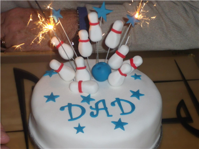 Bowling Cake