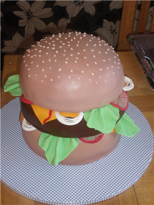 Burger Cake