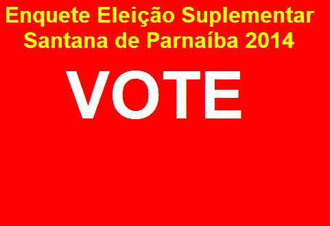 Enquete Eleição Suplementar 