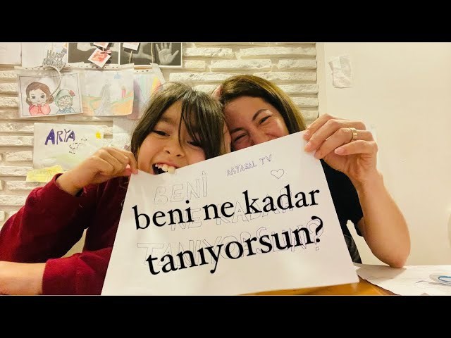 Beni ne kadar tanıyorsun