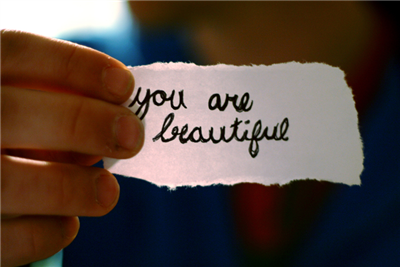 You are beautiful!