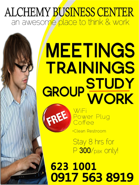 SEMINAR/TRAINING VENUE at Alchemy