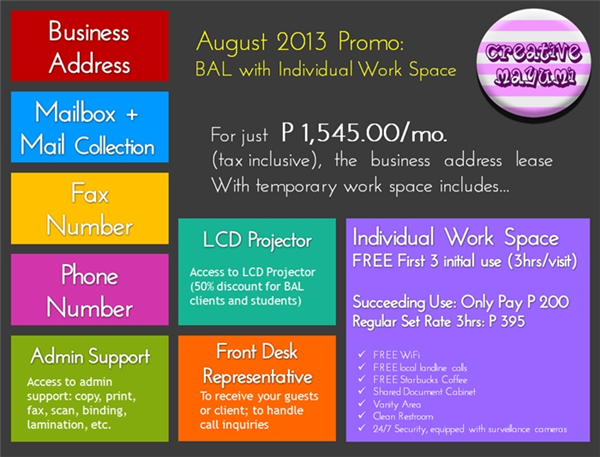 VIRTUAL OFFICE for Startup Business Promo Package