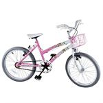 Bicicleta Cindy Prata e Rosa Aro 20