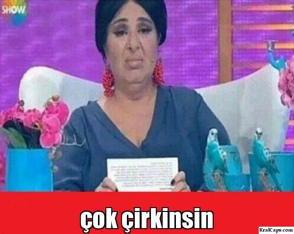 Çok çirkinsin