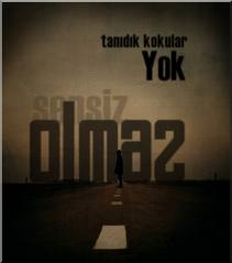 sensiz olamam yazısı