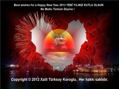 Best wishes for a Happy New Year 
