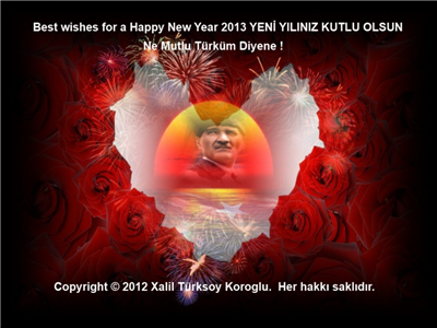 Best wishes for a Happy New Year 