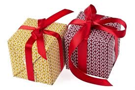 A gift box 