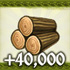 40,000 Wood