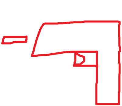 red gun