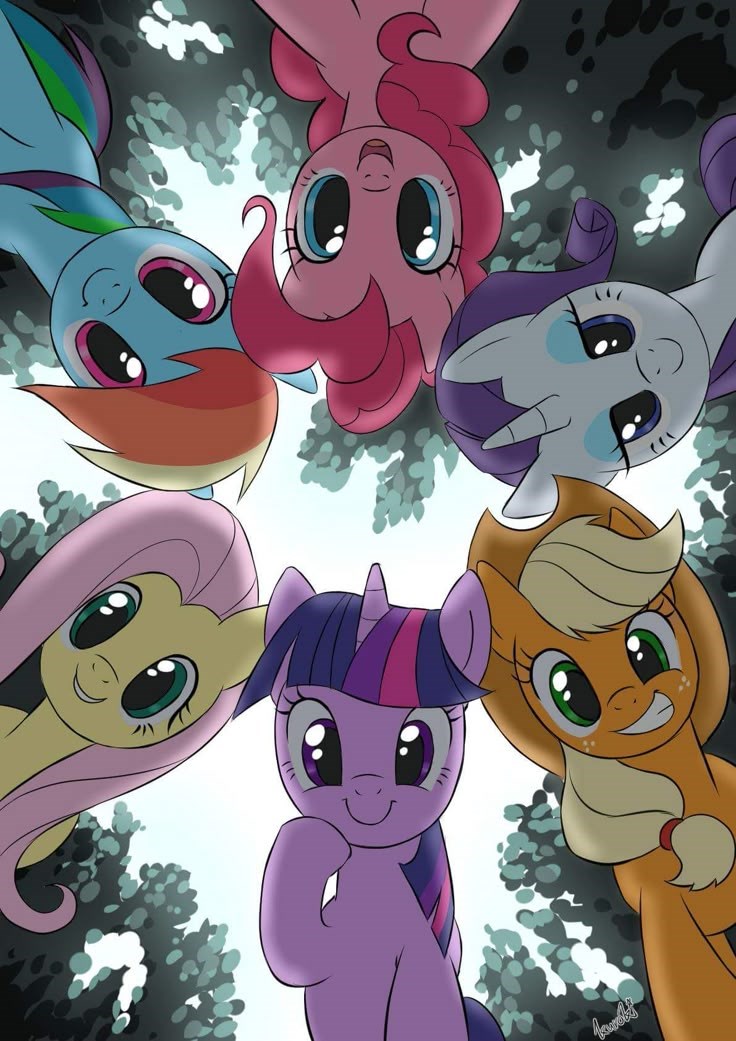 Karakter my little pony yg mnakah anda