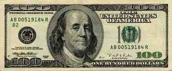 100 Dollars