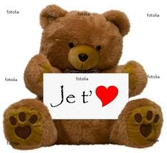 Nounours Je t'aime