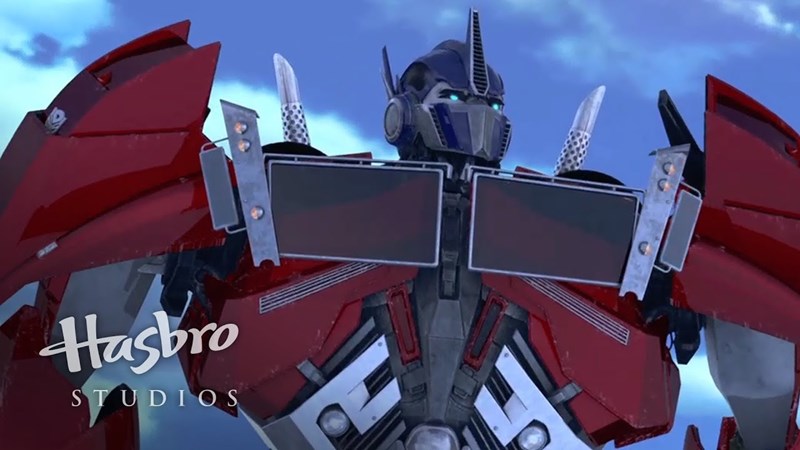Optimus prime nin çizgi film hali