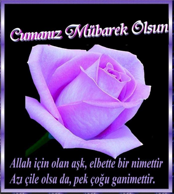 Hayırlı Cumalar..