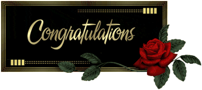 Congratulations !