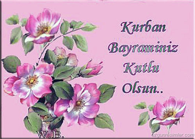  KURBAN BAYRAMINIZ MÜBAREK OLSUN...