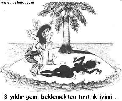 Issız Bir Adaya Düşşen Yanına Alacagın 3 Sey?