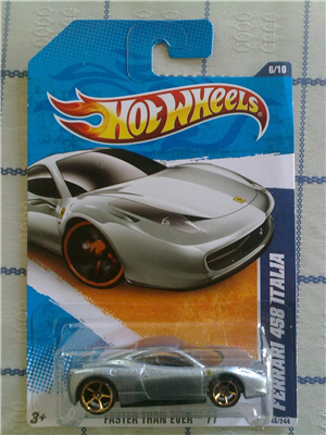 Ferrari 456 Italia Grey