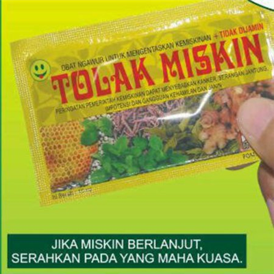 jamu tolak miskin
