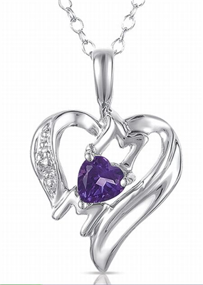 Heart Diamond Necklace