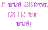 nothing