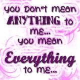 u dont mean
