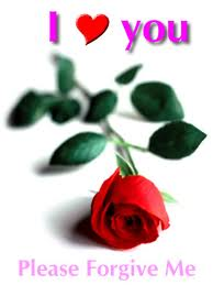I love you. I'm sorry.