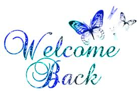 Welcome back!