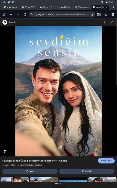 Sevdiğim sensin!