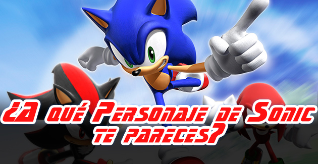 ¿Que Personaje De Sonic Eres?