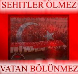 ŞEHİTLER ÖLMEZ VATAN BÖLÜNMEZ !