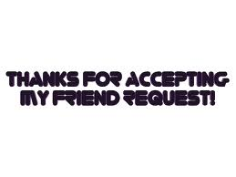 thank for the add