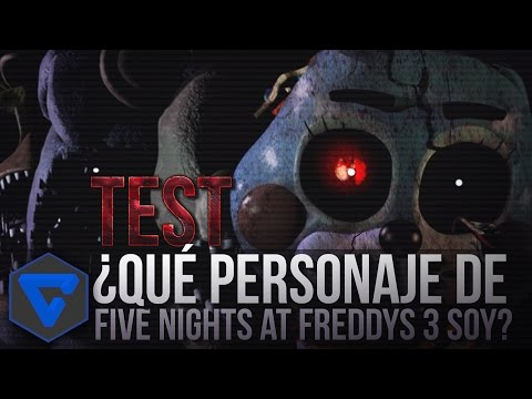 Que Personaje De Fnaf Eres