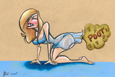 Pet de blonde