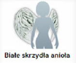 Białe skrzydła anioła